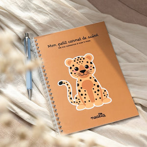 Carnet de suivi bébé - 60 jours de suivi - LEOPARD