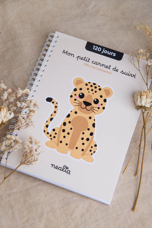 Carnet de suivi bébé 0-4 mois - LEOPARD