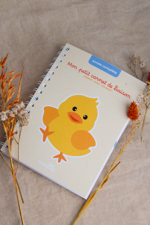 Carnet de liaison bébé ou enfant - Journal de garde
