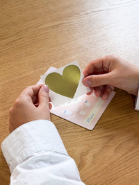 Carte à gratter personnalisée – Ce soir, on garde le bébé !