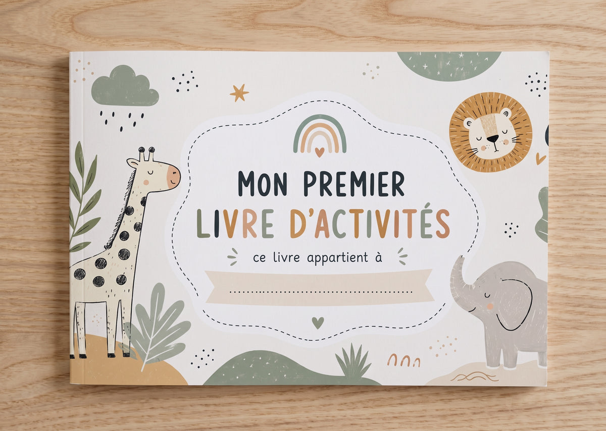 Mon premier livre d'activités — 24 activités