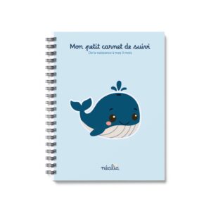 carnet de naissance illustration Baleine