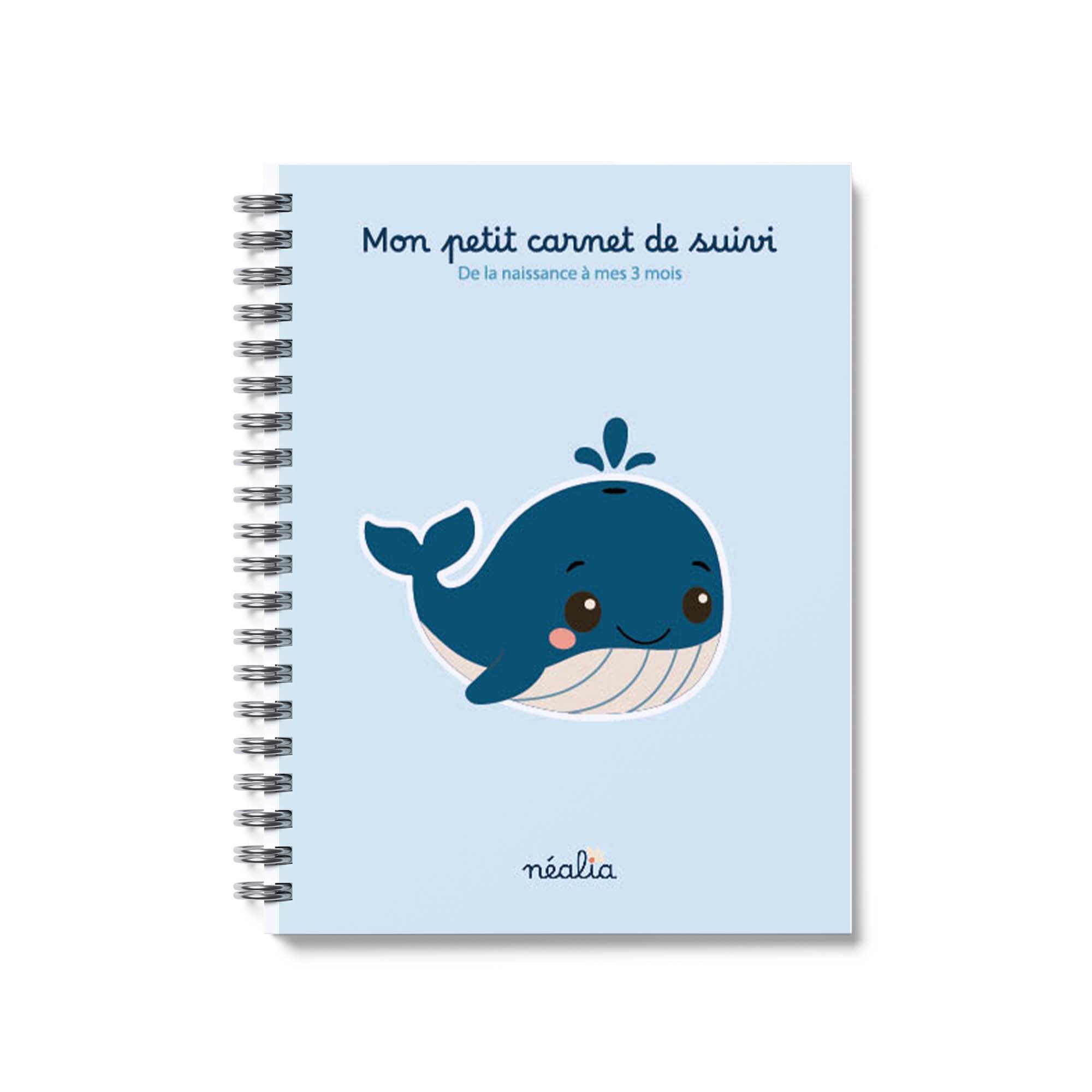 carnet de naissance illustration Baleine