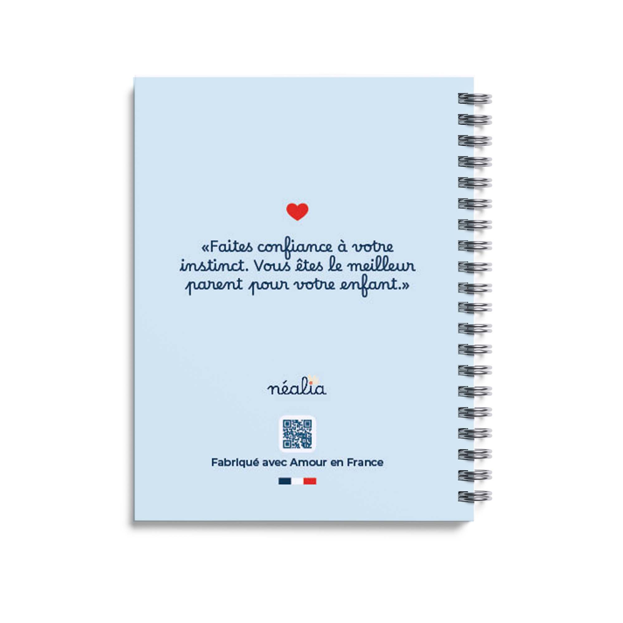 carnet de naissance 4eme de couv